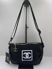 Chanel Shoulder Bag Novelty Coco mark CC Black 25 x 18 x 8cm Not for sale