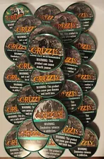 27 Grizzly Premium Wintergreen Long Cut Lids Realtree Edition