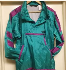 ðSALEðVintage 80s/90s EUC The North Face lined windbreaker rave biking climbin