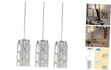 Pendant Lights Kitchen Island 3 Modern Pendant Light Fixtures, Mini Cream*3pack