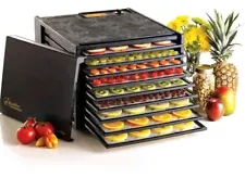 Excalibur Large Electric Food Dehydrator Temperature Controls 9-Trays Black 3926