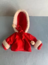 Russ Troll /Hooded Red Coat with White Fur for 5" Troll (B-16)