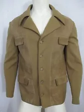 VINTAGE MADE IN ISRAEL EXPRESSLY FOR BULLOCK'S COAT JACKET SIZE LARGE VIC-THOR1