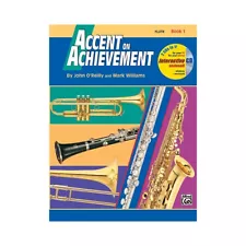 Alfred Accent on Achievement Book 1 Flute Book & CD