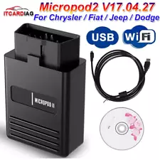 V17.04.27 MicroPod2 Scanner for Fiat for Chrysler for Dodge for Jeep Diagnostic