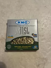 KMC X11SL 11 Speed 116L Bike Chain - Gold