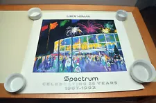 LeRoy Neiman Poster "Spectrum: Celebrating 25 Years" Philadelphia 1991