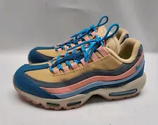 Nike By You Air Max 95 Men's 9.5 Smoky Blue Mushroom Pink Multicolor Rare