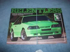 1993 Mustang GT Custom Fox Body Article "Relentless"