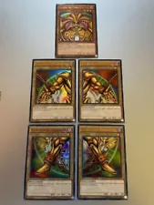 Exodia The Forbidden One Left Right Arms & Legs Lot YGLD Yu-Gi-Oh! Cards 1996