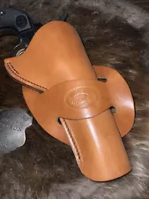 Cross draw western holster for 5 1/2” Ruger Vaquero, Colts, Uberti Rev (tag2)