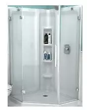 AMERICAN STANDARD 42"x72"H CORNER SHOWER UNIT (WALL UNIT, BASE, AND DOOR)