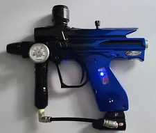 Bob Long 2K5 LASOYA Intimidator Paintball Marker Gun Blue To Black Fade