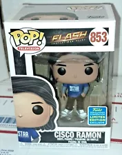 Cisco Ramon 853 The Flash Funko Pop! 2019 Summer Convention Exclusive W/Sticker