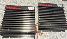 *2* preowned rockfordfosgate punch 75 mosfet amps ROCKFORD FOSGATE