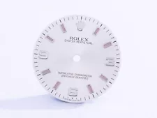 Rolex Midsize silver Arabic PINK Sticks dial for model 177200 FCD20665