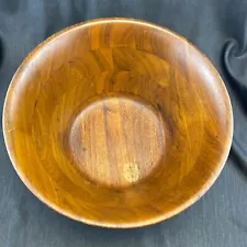 Burl Walnut Bowl Billings Missouri #126 11" x 5"