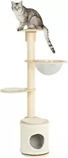 TRIXIE Mateo 54.3-in. Wall Mounted Cat Tree with Sisal Scratching Posts, Cond...