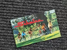 Schwinn 1972 Original Bicycle Sales Catalog~Bikes-Paramount-Stingray 72