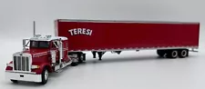 DCP Peterbilt Teresi Trucking Tractor Trailer 1/64 Diecast