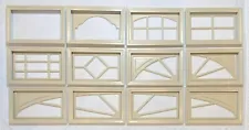 Wicker Tan Amarr Garage Door Window Kit Short Panel Frame Insert Glass Options