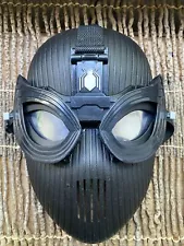 Marvel Spider-Man Far From Home Stealth Suit Mask Flip Up Goggles Hasbro Noir