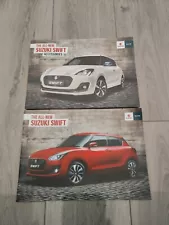 Suzuki Swift UK Market Car Sales Brochure & Accessories Booklet - May 2017