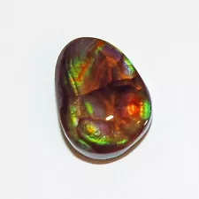 Fire Agate Gem AAA Quality from Slaughter Mountain Arizona 5.86 ct.