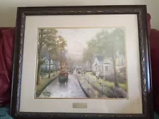 Home Interiors By Thomas Kinkade 50th Anniversary Lithograph with COA