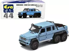 Mercedes Benz G63 AMG 6x6 Pickup Truck Blue 1:64 Model Car - Era Car MB206X6RN44