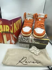 Reves Paris Air KIY 85’ Hi NY EXCLUSIVE Orange/White Size 8.5