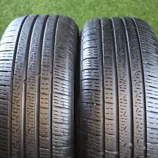 Pair 195 55 16 Pirelli Cinturato P7 A/S Run Flat 80% Tread 7/32 87V #21706 (Fits: 195/55R16)