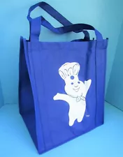 FS NWT PILLSBURY DOUGHBOY CLOTH TOTE BAG-REUSABLE-GREAT 4 BOOKS, GROCERIES ETC