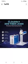 Cloudray 30W Fiber Laser Marking Machine Metal Engraver