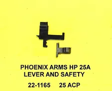 Phoenix Arms HP25A 25acp Pistol, Lever and safety