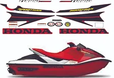 HONDA AQUATRAX R-12X 2004-2007 Graphics / Decal / Sticker Kit BLACK & RED