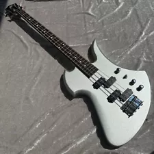 B.C. Rich Electric Bass Guitar Mockingbird Bass Silver Sparkle Used Product From