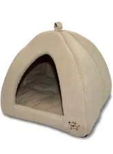 Pet Tent-Soft Bed for Dog and Cat by Best Pet Supplies - Beige Corduroy 16" x...