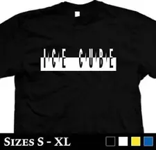 Ice Cube Lethal Injection T shirt New Retro 90s NWA Hip hop Rap LA Compton OG