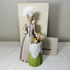 Avon 1984 Presidents Club Albee Award Figurine Gray Pink Dress Sales Kit Table