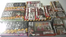 Zombicide Huge lot Special Guests Box of Zombies Vip Zombivors Angry Promos Pack