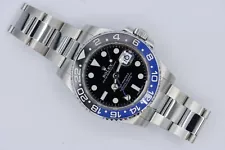 Rolex GMT-Master II 116710BLNR Batman Oyster Band Blue & Black Ceramic Bezel