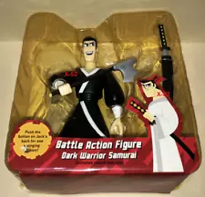 Samurai Jack battle action figure Dark Warrior Samu Rai toy with axe sword