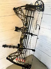 Bowtech Carbon Icon - Draw length 29 inches. Draw weight 70