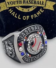 Cooperstown Hall of Fame All-Star Village CTC YOUTH BASEBALL Ring - Size 13