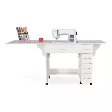 Alice Sewing Cabinet Ash White