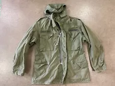 Vintage 60's 1967 Vietnam War OG-107 M-65 Field JACKET Men’s Size Medium