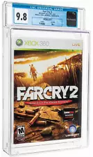 Far Cry 2 Xbox 360 GAMESTOP PRE-ORDER Edition CGC 9.8 A++ Slipcover 9.6! WATA