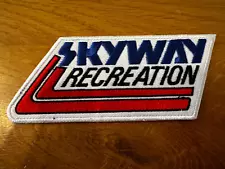 SKYWAY RECREATION Racing BICYCLE BIKER BMX street park old school Patch