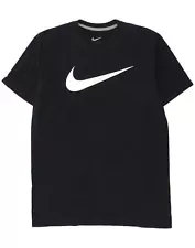 NIKE Mens Standard Fit Graphic T-Shirt Top Medium Navy Blue Cotton AU10